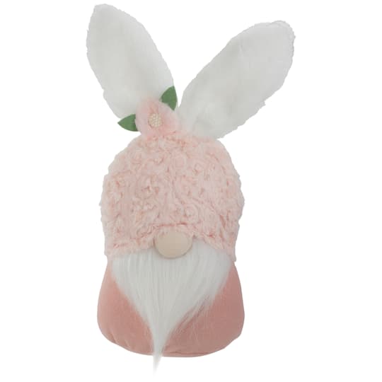 14&#x22; Easter &#x26; Spring Gnome Head with Bunny Ears
